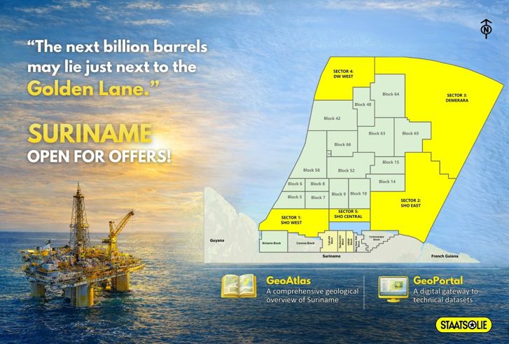 The Next Billion Barrels May Lie Just Beside the Golden Lane, Suriname Open For Offers
