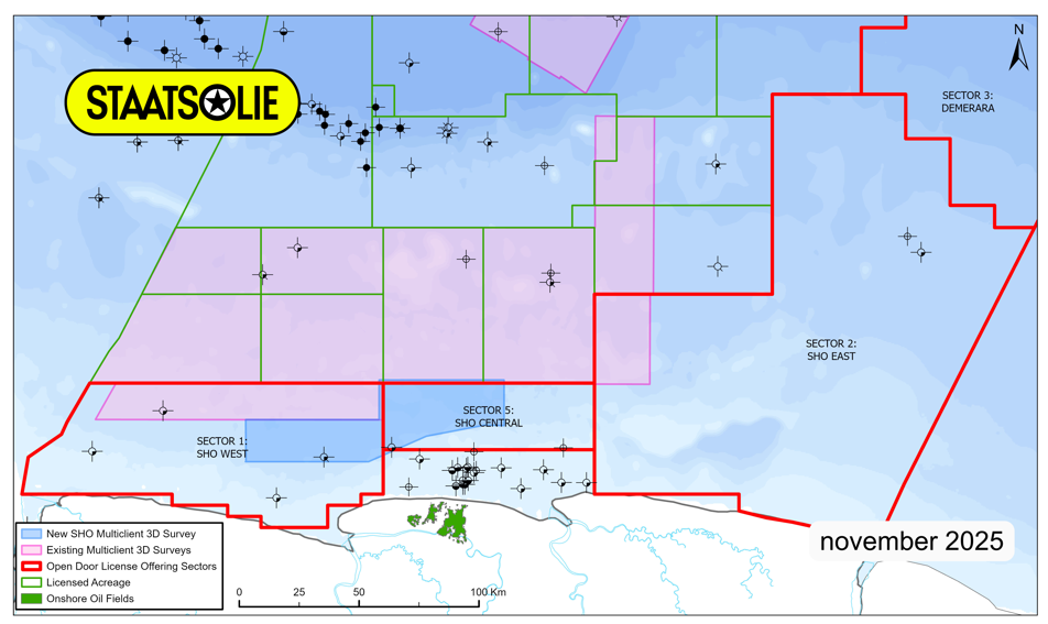 Staatsolie Initiates Seismic Study in Shallow Offshore