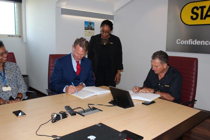 Staatsolie Signs PSC with Columbus Energy Resources for  Weg naar Zee block