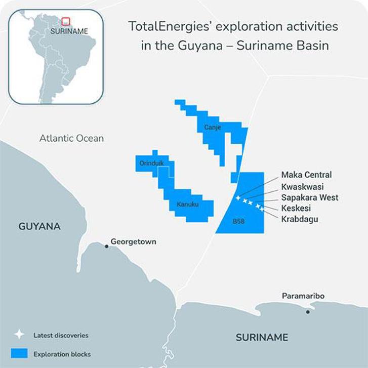 TotalEnergies announces another discovery in Block 58