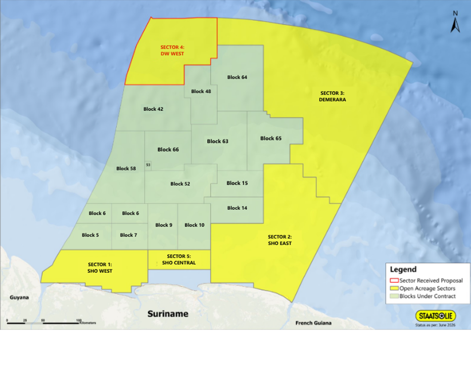 Announcement Open-Door Offering: Proposal received in Sector 4: DW WEST 